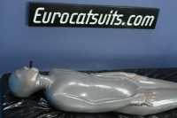 latex sleepbag - bodybag , with vacuum attachement