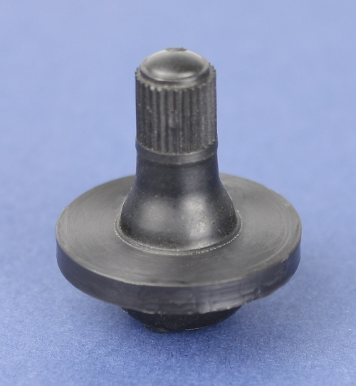 tyre valve for gluing with latex